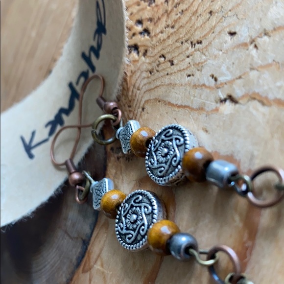 upcycled earrings FREE WITH A PURCHASE - Picture 12 of 13